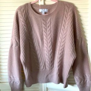 Cashmere sweater XL; worn twice like new!